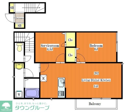 SUZUSHIROの物件間取画像